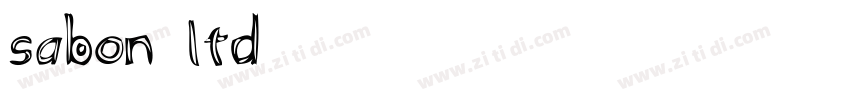 sabon ltd字体转换